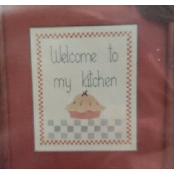 Tristan Brooks Little Secrets Cross Stitch Kit Welcome to My Kitchen #204 - Picture 1 of 3